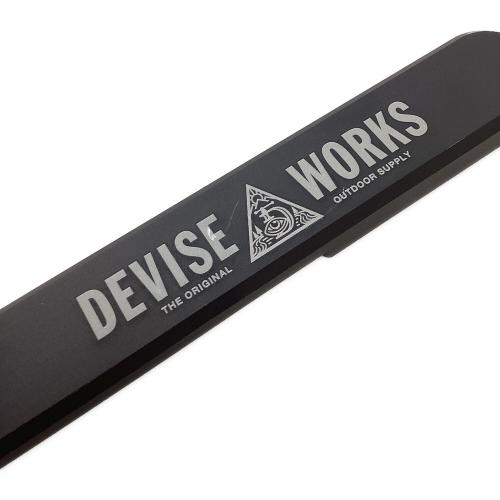 DEVISE WORKS (デバイスワークス) ファニチャーアクセサリー ブラック METAL MAGNET HANG BAR SE25