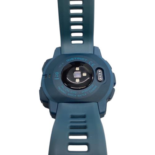 GARMIN (ガーミン) デジタルウォッチ ブルー 010-02064-52 Instinct 動作確認済み