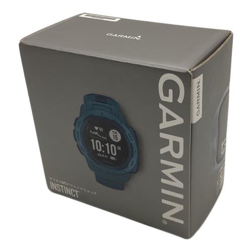 GARMIN (ガーミン) デジタルウォッチ ブルー 010-02064-52 Instinct 動作確認済み