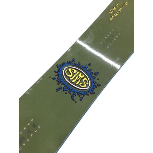 SIMS (シムス) The Noah Nub 93’ スノーボード 23-24 93年復刻モデル 157cm オリーブ