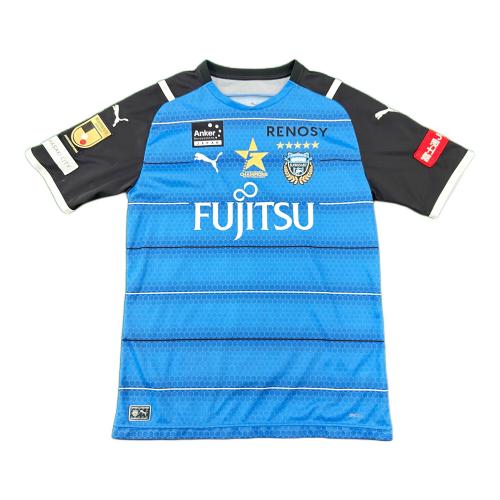 川崎フロンターレ (カワサキフロンターレ) サッカーユニフォーム メンズ SIZE XXL スカイブルー 【41】  家長 昭博 2021ホーム半袖オーセンティックユニフォーム 優勝記念ロゴ付き 921413