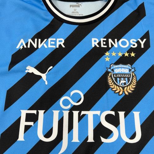 川崎フロンターレ (カワサキフロンターレ) サッカーユニフォーム メンズ SIZE XXL スカイブルー 【41】  家長 昭博 2023 ユニフォーム ホーム 半袖 774278