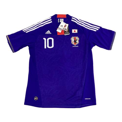 日本代表 (ニホンダイヒョウ) サッカーユニフォーム メンズ 2XO ブルー 2010年ホーム中村俊輔【10】