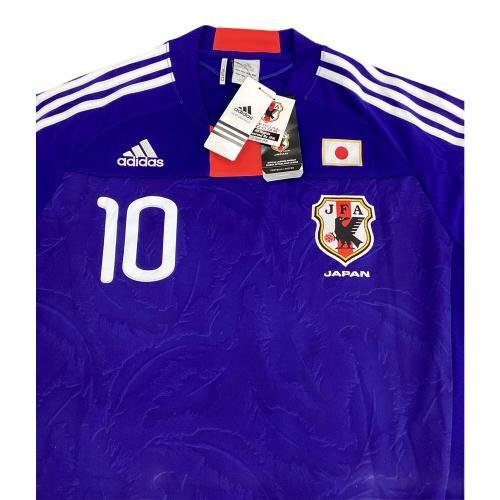 日本代表 (ニホンダイヒョウ) サッカーユニフォーム メンズ 2XO ブルー 2010年ホーム中村俊輔【10】
