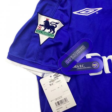 チェルシー サッカーユニフォーム メンズ SIZE L ブルー 01-03シーズン