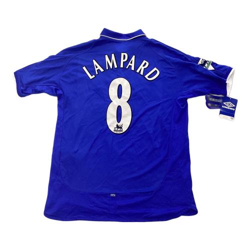 チェルシー サッカーユニフォーム メンズ SIZE L ブルー 01-03シーズンホーム フランク・ランパード【8】