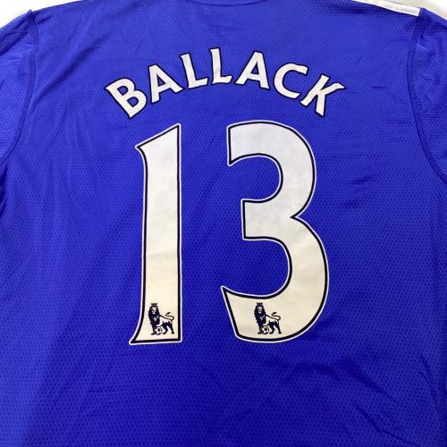 チェルシー サッカーユニフォーム メンズ 2XO ブルー 09-10ホーム ミヒャエル・バラック【13】