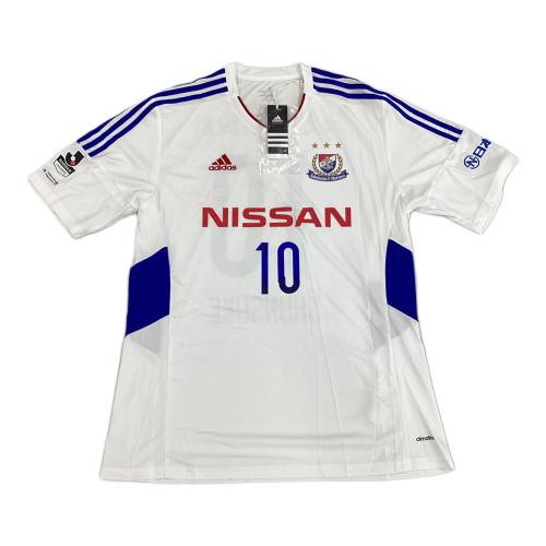 横浜F・マリノス (ヨコハマエフマリノス) サッカーユニフォーム メンズ 3XO ホワイト 2015年カップ戦アウェイ 中村俊輔【10】