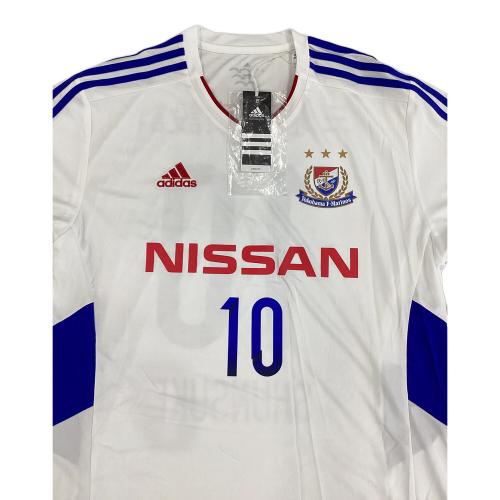 横浜F・マリノス (ヨコハマエフマリノス) サッカーユニフォーム メンズ 3XO ホワイト 2015年カップ戦アウェイ 中村俊輔【10】