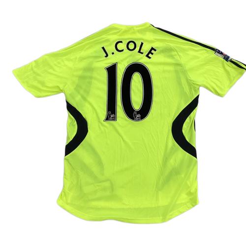 チェルシ- サッカーユニフォーム メンズ 3XO イエロー 07-08アウェイ ジョー・コール【10】