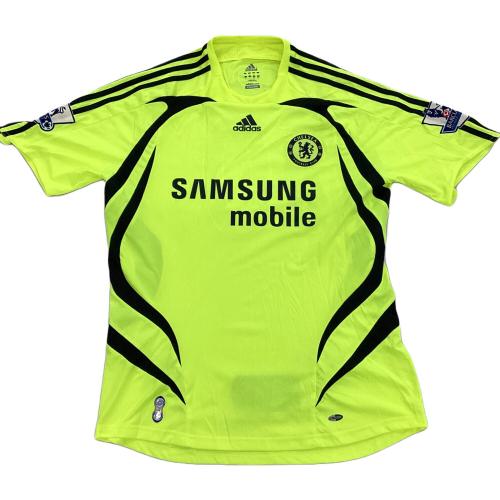 チェルシ- サッカーユニフォーム メンズ 3XO イエロー 07-08アウェイ ジョー・コール【10】