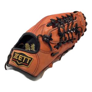 ZETT (ゼット) 硬式グローブ オレンジ プロステイタス 外野用