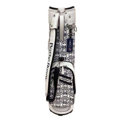 Psycho Bunny (サイコ バニー) キャディバッグ ホワイト×ネイビー 5