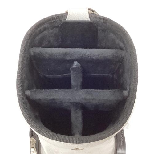 Psycho Bunny (サイコ バニー) キャディバッグ ホワイト×ネイビー 5分割