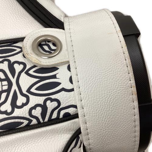 Psycho Bunny (サイコ バニー) キャディバッグ ホワイト×ネイビー 5分割