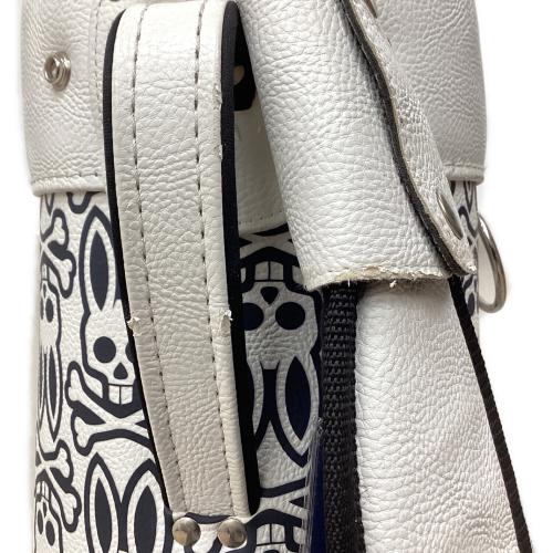 Psycho Bunny (サイコ バニー) キャディバッグ ホワイト×ネイビー 5分割