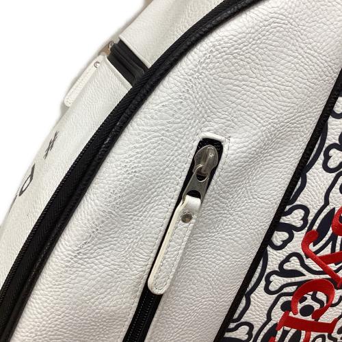 Psycho Bunny (サイコ バニー) キャディバッグ ホワイト×ネイビー 5分割