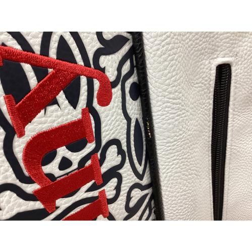 Psycho Bunny (サイコ バニー) キャディバッグ ホワイト×ネイビー 5分割