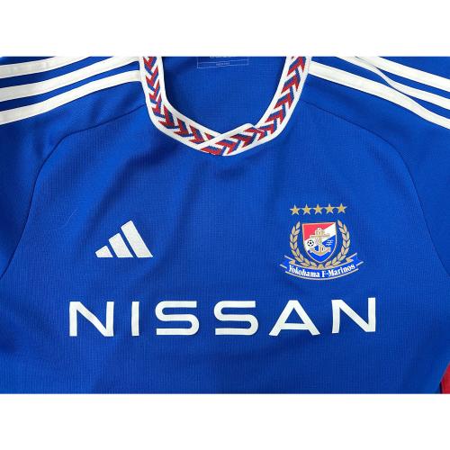 横浜F・マリノス (ヨコハマエフマリノス) サッカーユニフォーム メンズ SIZE L ブルー 2024シーズンACL ホーム