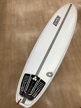 CHANNEL ISLANDS (チャネルアイランズ) ミッドレングス/ファンボード 7'6×22”×2 7/8" 56L ホワイト torq CHANCHO