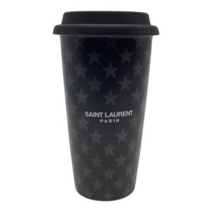 Saint Laurent Paris (サンローランパリ) アウトドア食器 ブラック×グレー 661053 コーヒーマグカップタンブラー
