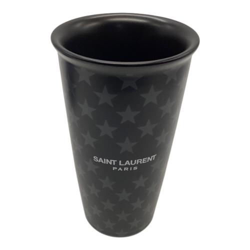 Saint Laurent Paris (サンローランパリ) アウトドア食器 ブラック×グレー 661053 コーヒーマグカップタンブラー