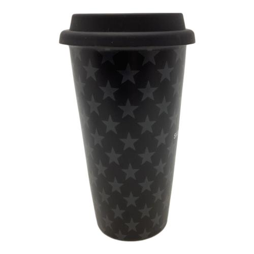 Saint Laurent Paris (サンローランパリ) アウトドア食器 ブラック×グレー 661053 コーヒーマグカップタンブラー