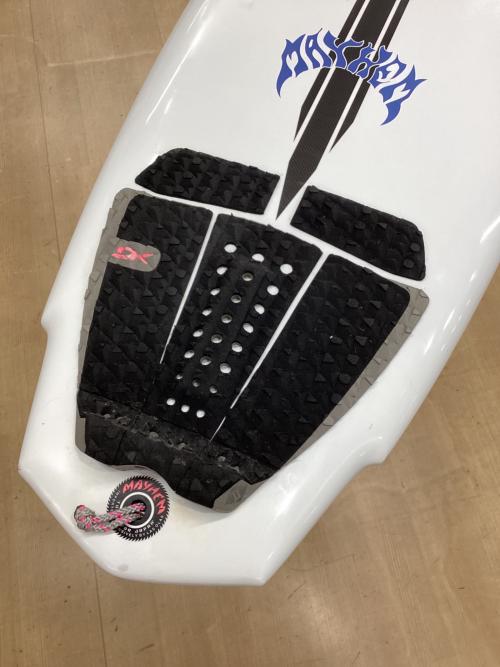 PLACEBO (プレセボ) ショートボード 5'5×20.13”×2.50”-32.50CL FLEXLITE-ULTIMATE ホワイト ZEKE トライフィンタイプ ダイヤモンドテール