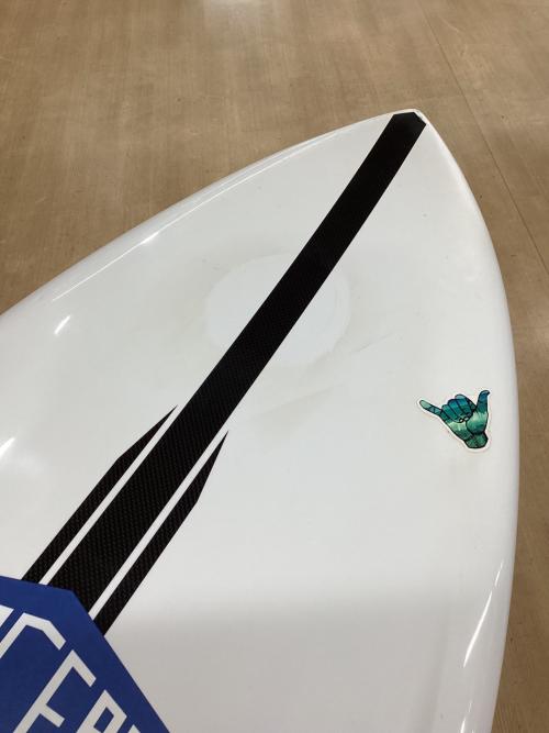 PLACEBO (プレセボ) ショートボード 5'5×20.13”×2.50”-32.50CL FLEXLITE-ULTIMATE ホワイト ZEKE トライフィンタイプ ダイヤモンドテール