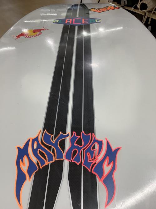 PLACEBO (プレセボ) ショートボード 5'5×20.13”×2.50”-32.50CL FLEXLITE-ULTIMATE ホワイト ZEKE トライフィンタイプ ダイヤモンドテール