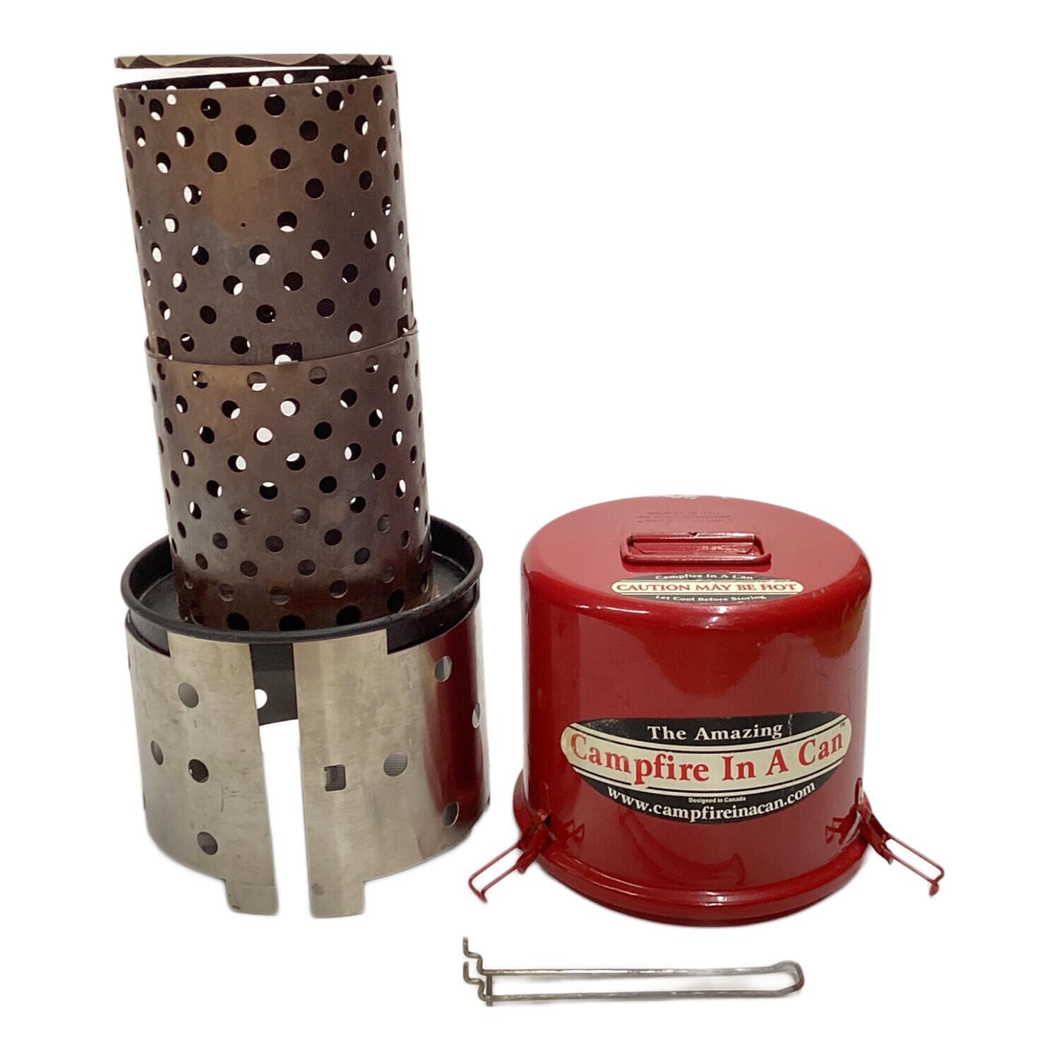 campfire in a can 焚火台 レッド 廃盤品｜トレファクONLINE