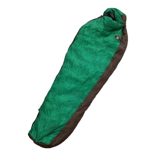 NANGA (ナンガ) マミー型シュラフ(ダウン) 社外メッシュバッグ付 グリーン オーロラ600DX 【冬用】 レギュラー（身長166㎝～178㎝）