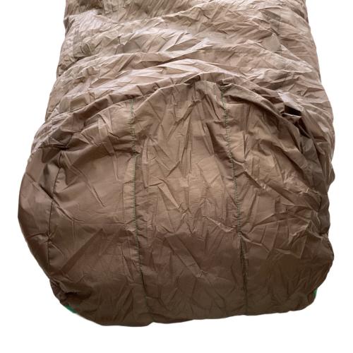 NANGA (ナンガ) マミー型シュラフ(ダウン) 社外メッシュバッグ付 グリーン オーロラ600DX 【冬用】 レギュラー（身長166㎝～178㎝）