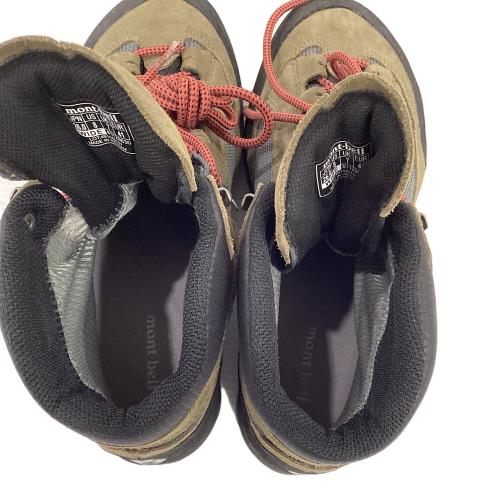 mont-bell (モンベル) トレッキングシューズ メンズ 26.0cm オリーブ 1129630 アルパインクルーザー800 ワイド ミドルカット GORE-TEX 国内代理店表記 有