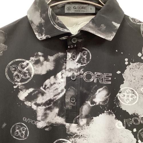 G/FORE (ジーフォア) ポロシャツ ゴルフウェア(トップス) メンズ SIZE M ブラック