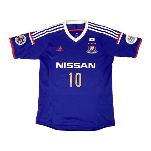 横浜F・マリノス (ヨコハマエフマリノス) サッカーユニフォーム メンズ SIZE 2XO ブルー 中村俊輔【10】 2014年ACL