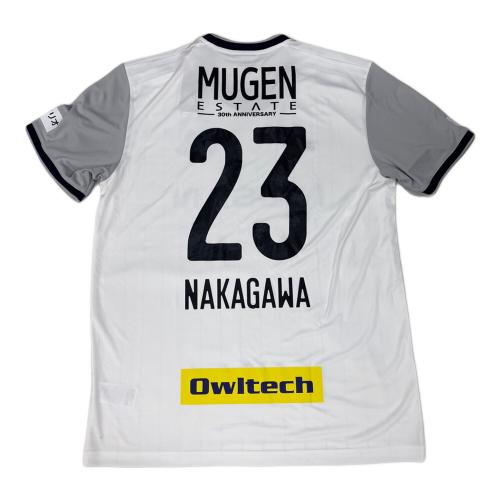 横浜F・マリノス (ヨコハマエフマリノス) サッカーユニフォーム メンズ SIZE 3XO ホワイト 仲川輝人【23】 2020年アウェイ