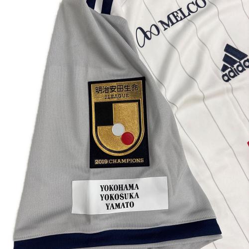 横浜F・マリノス (ヨコハマエフマリノス) サッカーユニフォーム メンズ SIZE 3XO ホワイト 仲川輝人【23】 2020年アウェイ