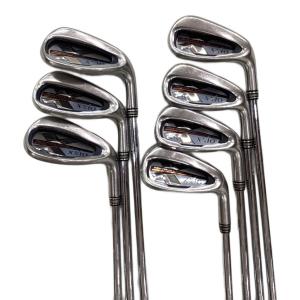 DUNLOP (ダンロップ) アイアンセット 2017年製 @ XXIO テン アイアン 7本セット(6/7/8/9/PW/AW/SW) 純正グリップ消耗