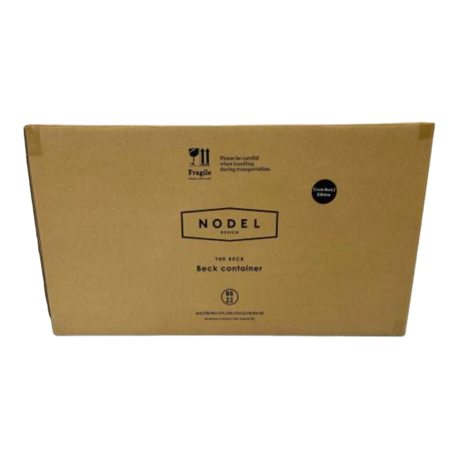 【付属品あり】NODEL DESIGN BECK container NODEL (ノデル) 収納ケース ブラック Beck container｜トレファクONLINE