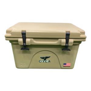 ORCA (オルカ) クーラーボックス 26QT(25L) ベージュ