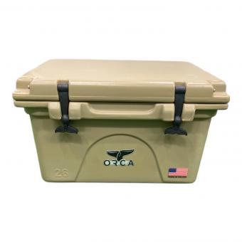 ORCA (オルカ) クーラーボックス 26QT(25L) ベージュ
