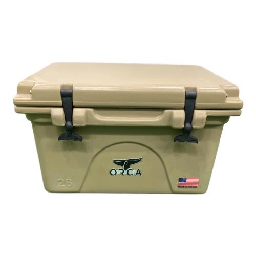 ORCA (オルカ) クーラーボックス 26QT(25L) ベージュ