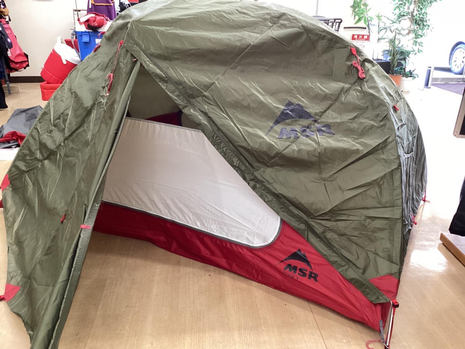 MSR (エムエスアール) ソロテント エリクサー2 1～2人用 程度S