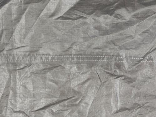 MURACO (ムラコ) シェルター インナー穴・焚火臭・スカートヨゴレ有 ZIZ テント シェルターロック グレー 約580×310×205cm 3～5人用 程度B