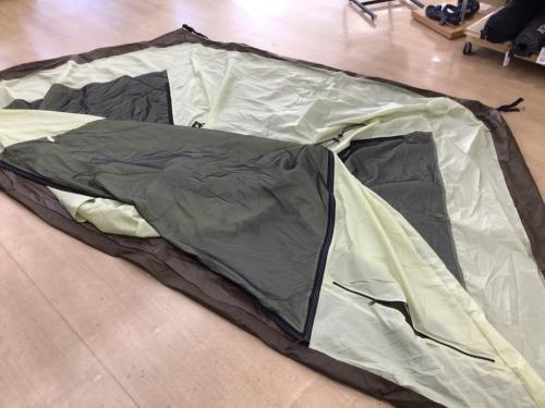 Snow peak (スノーピーク) ツールームテント TP-720 フービ 660×435×230(h)cm 2～4人用 程度A 程度B スカートあり