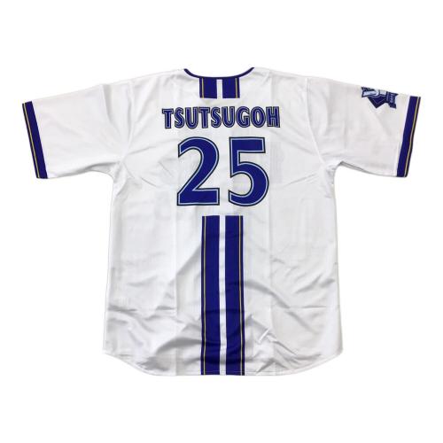 横浜DeNAベイスターズ (ヨコハマディーエヌエーベイスターズ) 応援グッズ SIZE XO ホワイト 2025年ホーム ユニフォーム 筒香嘉智【25】 レプリカ