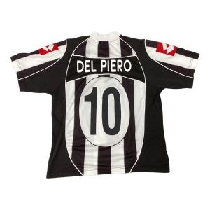 ユベントスFC (ユベントスエフシー) サッカーユニフォーム メンズ SIZE 不明 ブラックxホワイト 02-03シーズンホーム デル・ピエロ【10】 @ LOTTO