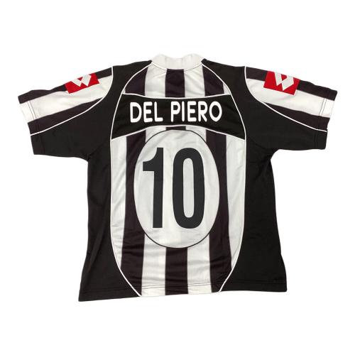 ユベントスFC (ユベントスエフシー) サッカーユニフォーム メンズ SIZE 不明 ブラックxホワイト 02-03シーズンホーム デル・ピエロ【10】 @ LOTTO