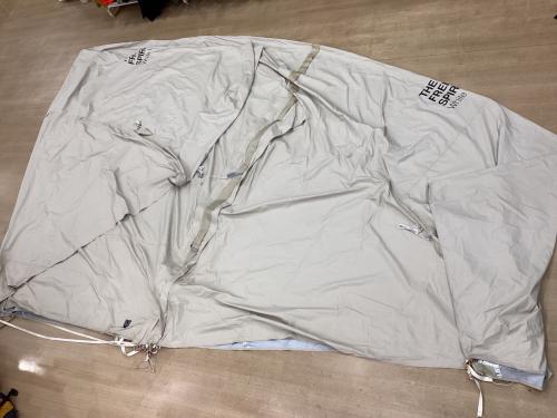 THE FREE SPIRITS (ザ・フリースピリッツ) ツールームテント シーム・生地劣化大有 YOTO PLUS 約660×325×200cm 3～4人用 程度B 程度B スカートなし